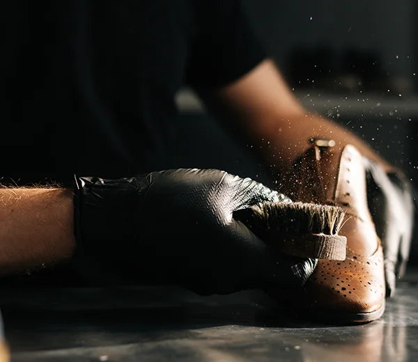 Leather cleaning service