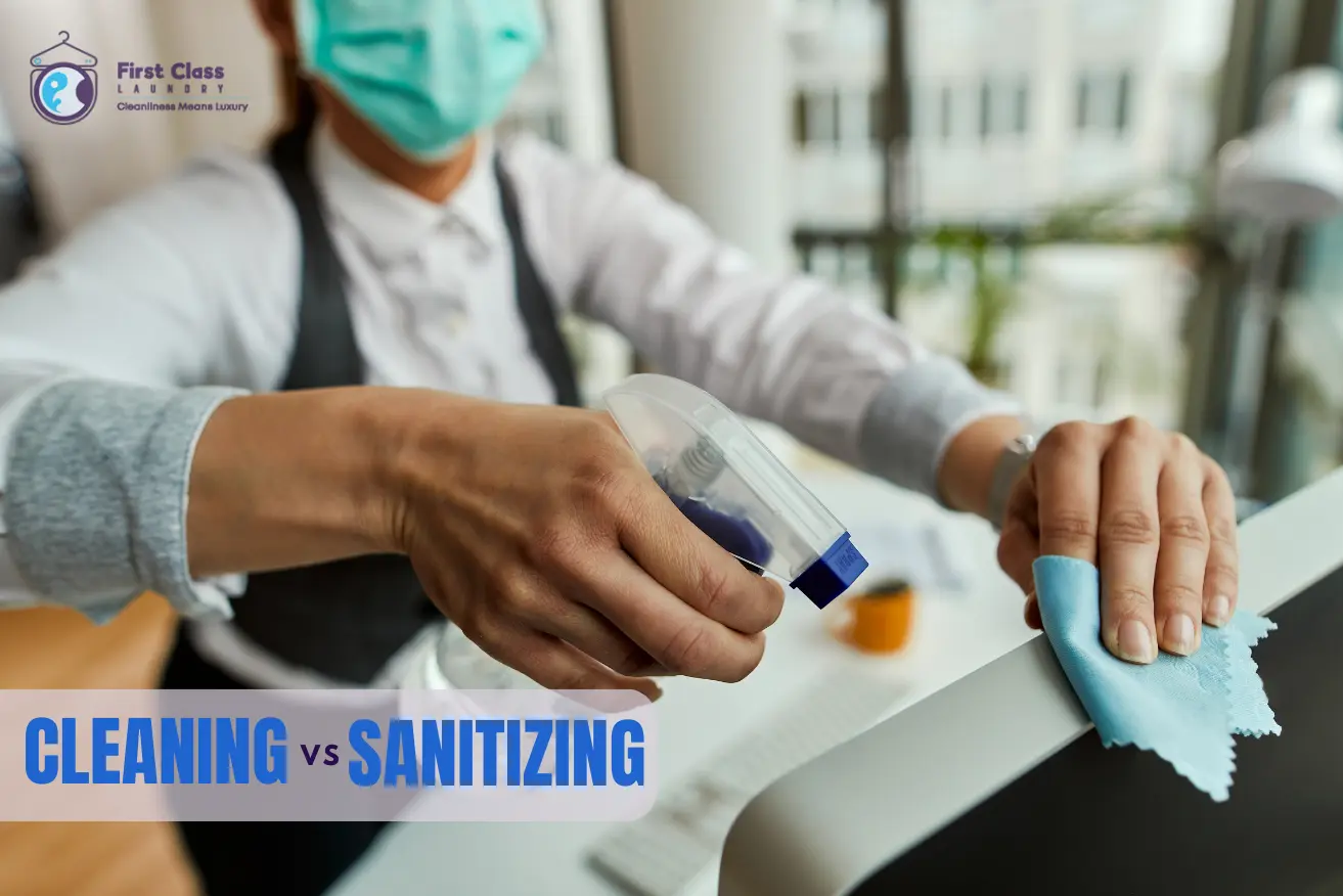 Cleaning vs. Sanitizing