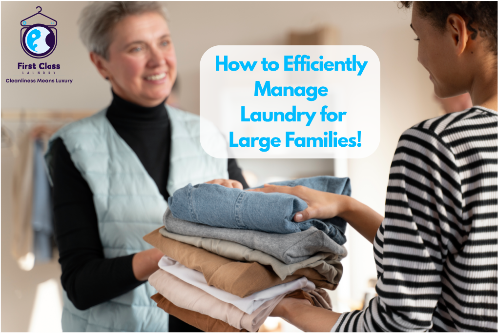 How to Efficiently Manage Laundry for Large Families